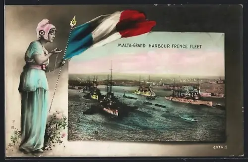 AK Malta-Grand, Harbour Frence Fleet, Flag