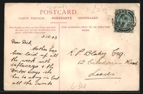 AK Whitburn Village, Near Sunderland, Street View