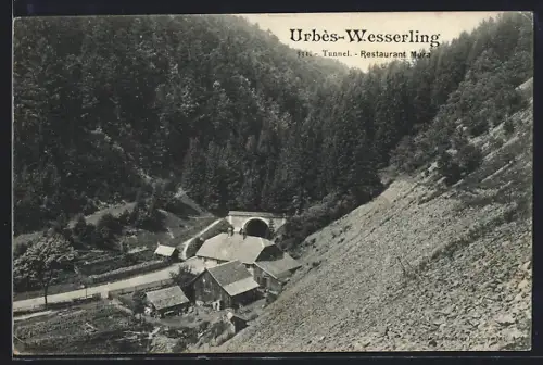 AK Urbès-Wesserling, Tunnel, Restaurant Mura