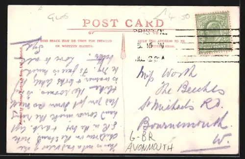 AK Avonmouth, Visit of the King and Queen to open the Royal Edward Dock, 1908