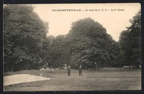 AK Elisabethville, Le Golf du SCF, Le 9e Green