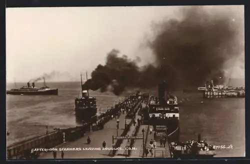 AK Douglas, Afternoon Steamers leaving