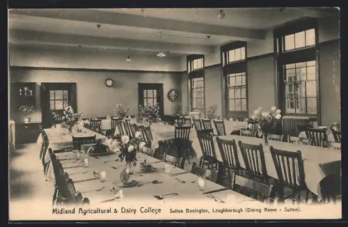 AK Sutton Bonington /Loughborough, Midland Agricultural & Dairy College, Dining Room