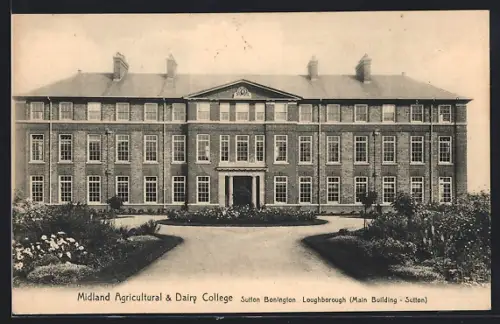 AK Sutton Bonington /Loughborough, Midland Agricultural & Dairy College, Main Building
