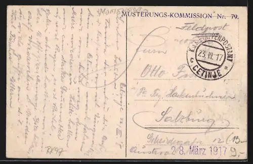 AK Cetinje, Vojni stan