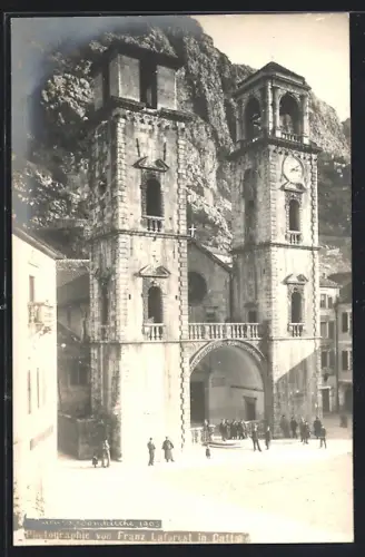 AK Cattaro, Domkirche 1905