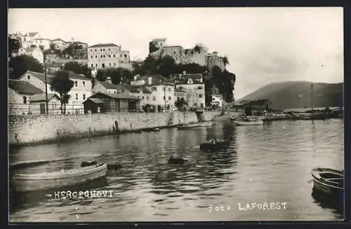 AK Hercegnovi, Panorama mit Burg