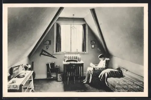 AK Surbiton, A Students Room, Hillcroft College