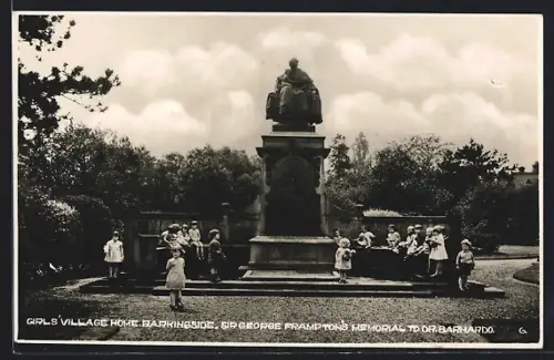 AK Barkingside, Girls Village Home, Sir George Framptons Memorial to Dr. Barnardo