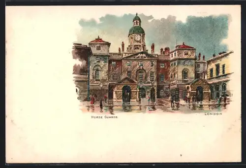 Lithographie London, Horse Guards