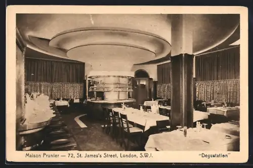 AK London, Maison Prunier, St. James Street