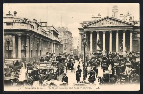 AK London, The Royal Exchange and Bank of England
