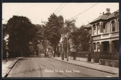 AK East Ham, Plashet Grove