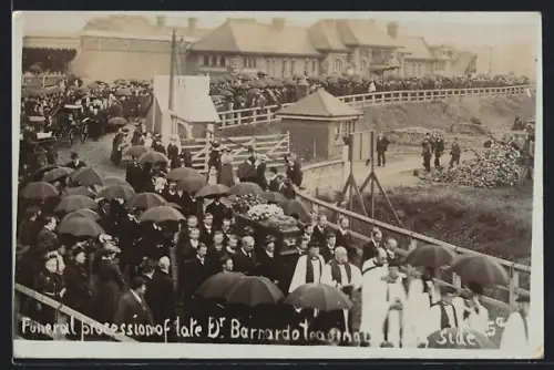AK Barkingside, Funeral procession of late Dr. Barnardo 1905