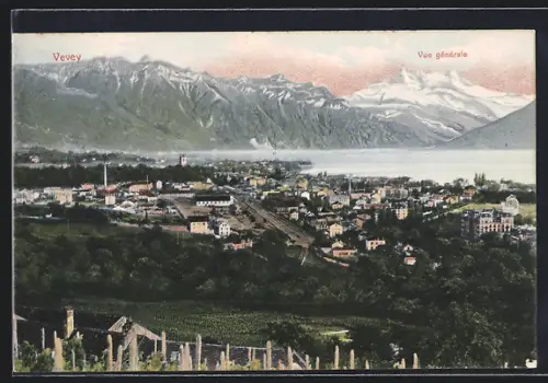 AK Vevey, Vue generale