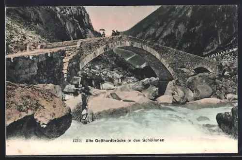 AK Schöllenen, Alte Gotthardbrücke
