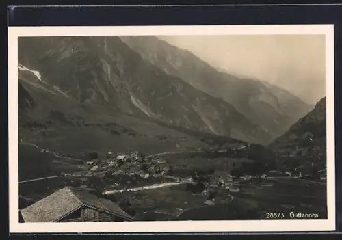 AK Guttannen, Gesamtansicht mit Umgebung