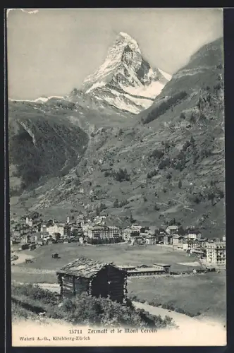 AK Zermatt, Zermatt et le Mont Cervin