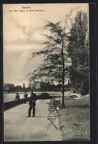 AK Genève, Parc Mon Repos et Hotel National