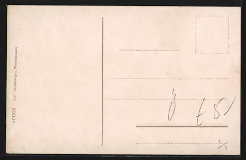 AK Walzenhausen, Dorfansicht von Westen