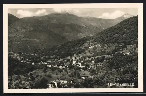 AK Tesserete, Panorama mit Bergen