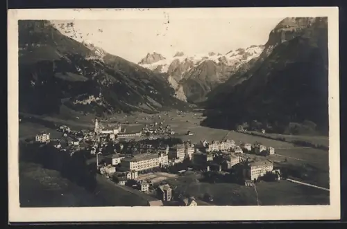 AK Engelberg, Gesamtansicht mit Spannörter