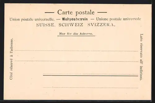 AK Adelboden, Ortspartie mit Gloner