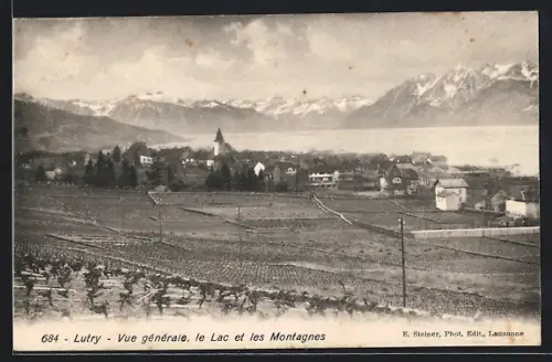 AK Lutry, Vue générale, le Lac et les Montagnes