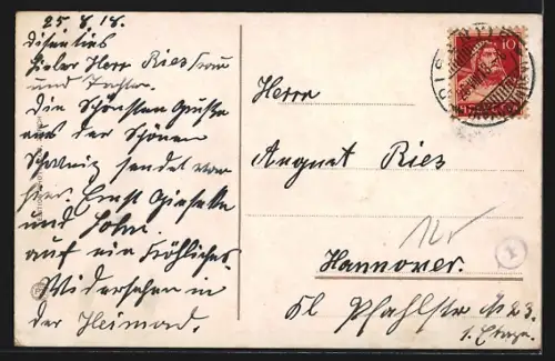 AK Rorschach, Hafen mit Dampfern