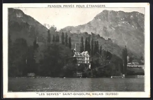 AK Saint-Gingolph /Valais, Pension Privée pour Ètrangers