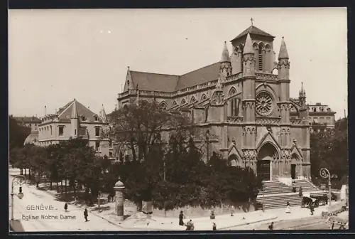 AK Genève, Eglise Nobre Dame