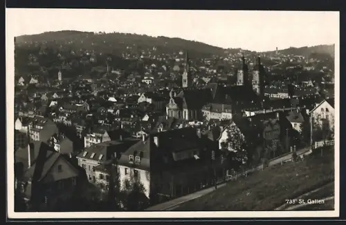 AK St. Gallen, Blick auf den Ort