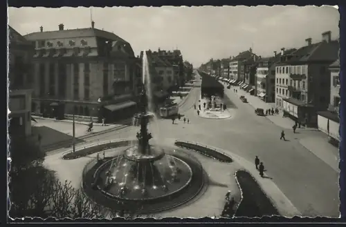 AK La Chaux de Fonds, Rue Léopold Robert