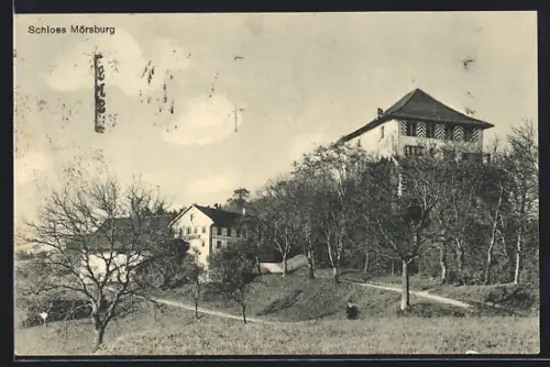 AK Winterthur, Gesamtansicht vom Schloss Mörsburg