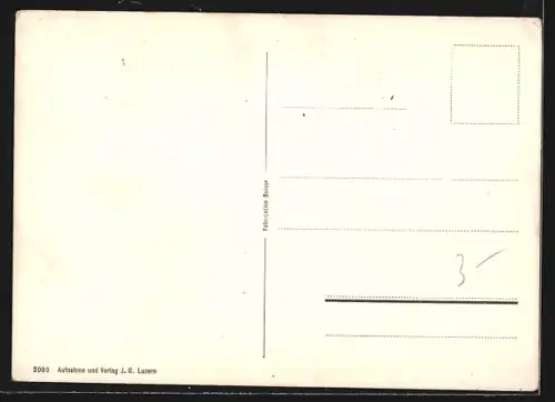 AK Luzern, Partie am Wagenbachbrunnen