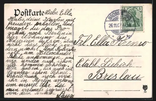 AK Berlin, Leipziger Platz mit Strassenbahnen aus der Vogelschau
