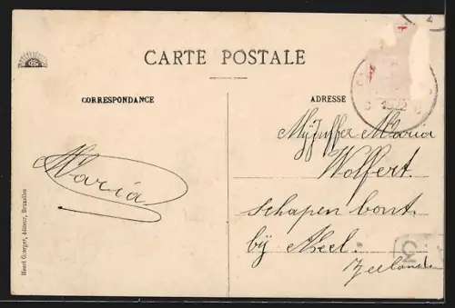 AK Anvers, Théâtre flamand, Strassenbahn