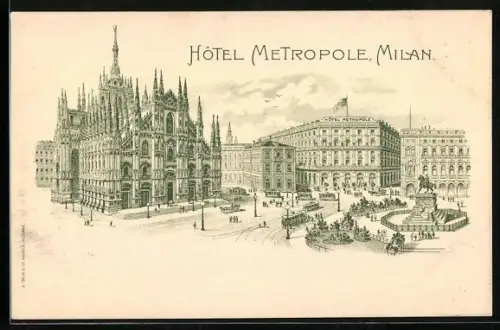 AK Milan, Hotel Metropole