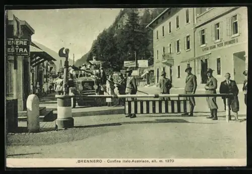 AK Brennero, Confine Italo-Austriaco