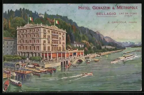 AK Bellagio, Hotel Genazzini & Metropole