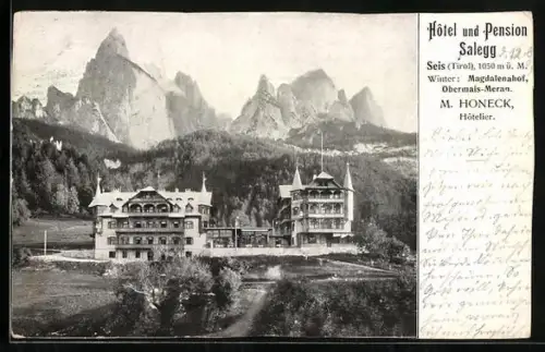 AK Seis, Hotel und Pension Salegg
