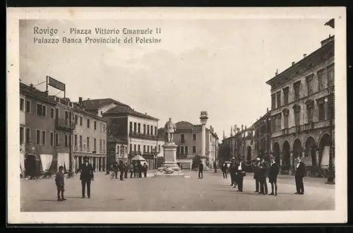 AK Rovigo, Piazza Vittorio Emanuele II, Palazzo Banca Provinciale del Polesine