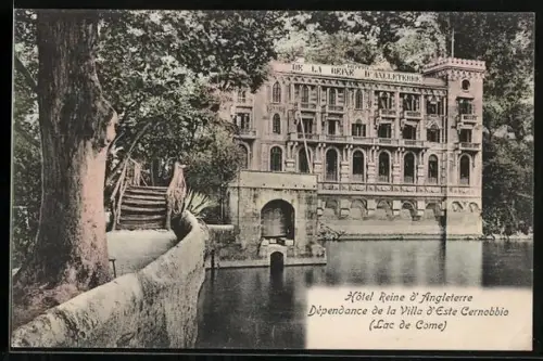 AK Cernobbio /Lac de Come, Hotel Reine d`Angleterre