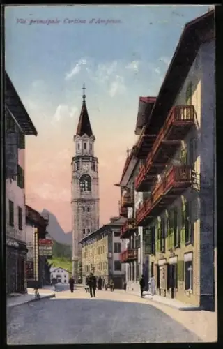 AK Cortina d` Ampezzo, Via principale