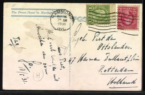 AK Hammond, The Indiana Hotel