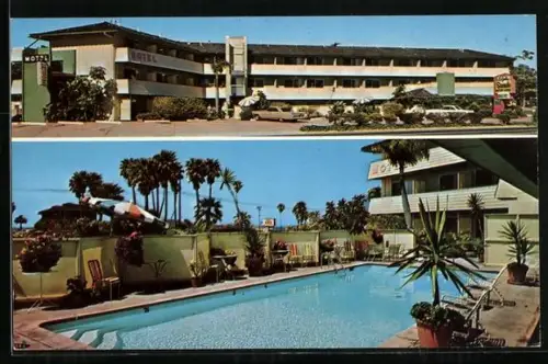AK La Jolla, CA, La Jolla Sands Motor Lodge, 5417 La Jolla Boulevard