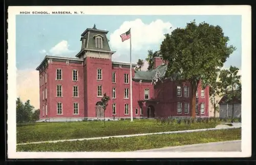 AK Massena, High School