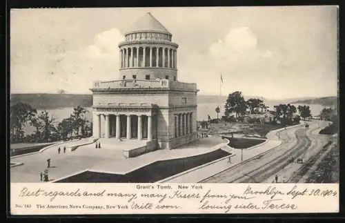 AK New York, NY, Grant`s Tomb