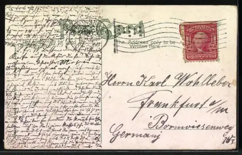 AK Pittsburg, PA, Entrance to Luna Park