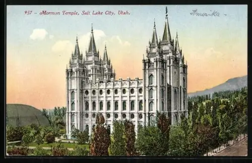 AK Salt Lake City, UT, Mormon Temple